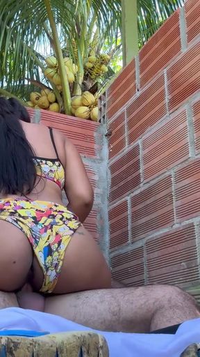Peasant woman fucked by the owner of the chickens   Clip 2