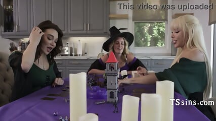 Tiny Cisgirl Works 2 Hot Tranny S Under The Table Trans