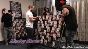 Kinsley Karter has been addicted to glory holes