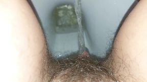 backstage . milf pissing