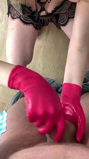 The maid fucked me in the workplace