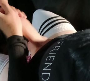 18 minutes edging and jerking with Raven LeTrap