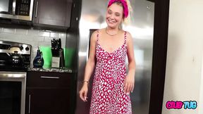 Aly Frenzied Jerks Like a Whore-wife!