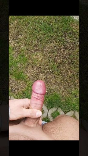 Fat big young cock cum explode