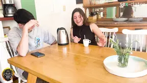 18-Year-Old Latina gets creampied by her best friend in deep doggy