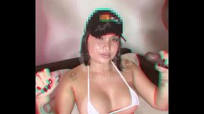 Asi&aacute_tica gostosa do GTA sendo fodida por um neg&atilde_o dotado - squirting - cuckold - John Coffee - Lina Nakamura: