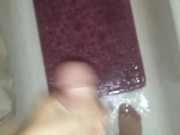 a quick cum in the shower