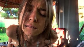 Woodstock babe gets fucked at the festival