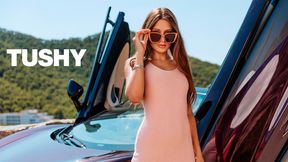 Very cute chick Talia Mint is enjoying intensive anal sex