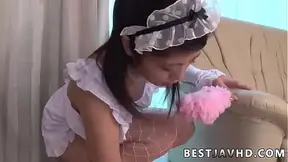 Hot Asian maid with a taut bum and a tempting smile, offers a total point of glance romance with a hard meatpipe - JAV XXX! Experience the tantalizing POV shots of remarkable Japanese maid, Ema Kato, showcasing her exceptional