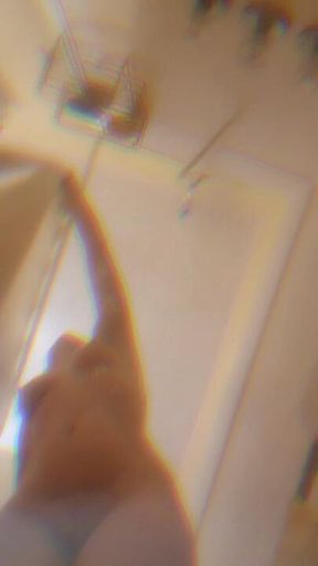 Freshly Shaved Pussy Masturbation – Squat, Shower Head & Ass Play