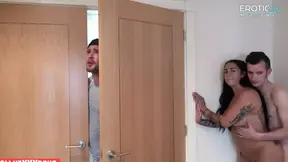 Kimmie Fox submits to intense fucking in German room