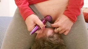 Tonight I want to wet my leggings with my orgasm! Part 3 (4K, Resolution: 2160x3840)