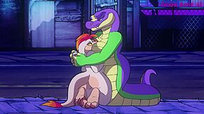 Naga X Raptor Anthro