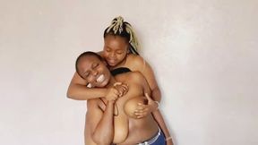 Suzzy vs Mitchell titfight,