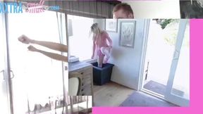Stepson Caught Perving On His Hot Step
