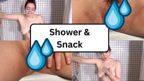 Shower and Snack (Pussy Eating POV with Elle Eros)