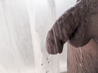My wang taking a bathroom in slow motion