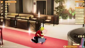 I meet a big breasted girl in a hotel lobby and we go on a wild sexual