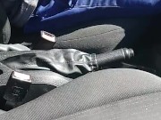 On my way home after work in the car