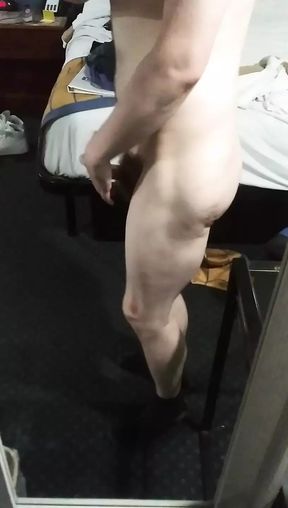 Cumshots in Hotel and Public Restrooms