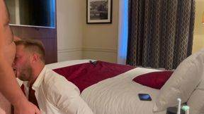 Hotel Ravages Cocky Top into Gushing Creampie Slut Bottom