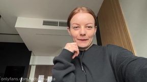 Intimate POV: Seductive Redhead MILF Teases and Pleasures Herself