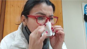 I'm picking my nose and blowing it like a trumpet for you.