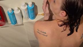 Secret Shower Video    WAIT &mdash;  WHAT IS SHE DOING?