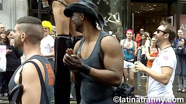 Transgender whore Nikki Montero prostitute in Swiss and London working on the streets