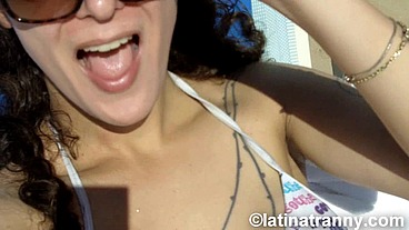 Transgender whore Nikki Montero prostitute in Swiss and London working on the streets