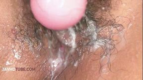 Hot MILF Rina Umemiya enjoys hardcore action with toys and a passionate blowjob