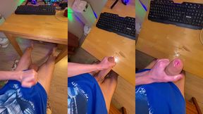 another long night stroking my big dick all by myself