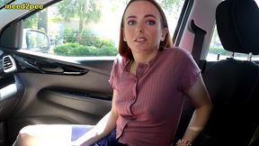 lizzy lamb wetting her panties in parking lot real omorashi