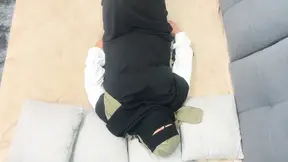 Hot hijabi wife gets creampied by her husband