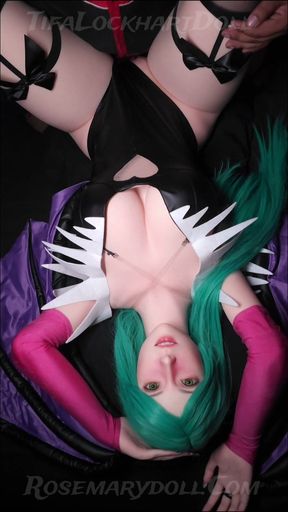 Aerith X Morrigan Darkstaklers Cosplay