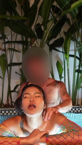Asiansexdiary Cum on Tits with Huge Tit Asian Girl