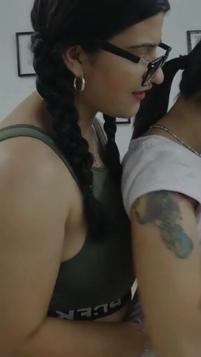 My friend teaches me how to train but she can&#039;t resist the urge to fuck me - Porn in Spanish   Clip 1