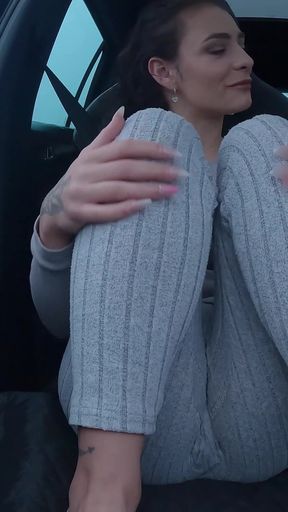 Alexa Throat Desperation - Wetting and Pissing in My Car
