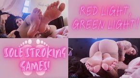 Sole Stroking Game!