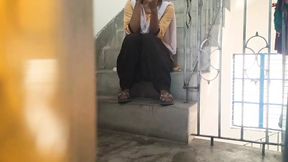 College student fucked by hindi teacher at college siri when no one in college