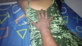 My Stepmom Gets Fucked in the Night, She Tells Me to Throw the Cum Inside Me No Matter What Happens