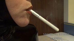 Smoking Fetish Couple play session compilation 2