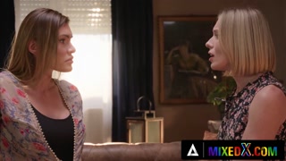 MIXEDX - Kitana Lure’s Nun Temptation Sparks Foot Fetish And Pussy Licking With Angelika Grays