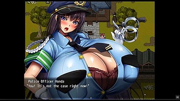 Big Breasts Youkai Busters - let's play without comments [PornPlay Hentai game] Ep.2 Massive tits bouncing in cowgirl position while fucking a chubby woman monster