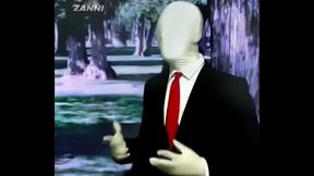 Jeff the killer se pierde y un slenderman cachondo lo gu&iacute_a a su ciudad