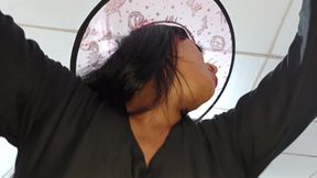 The maid makes me a strange potion on Halloween and convinces me to have sex in the kitchen