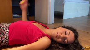 Wife Loses Memory and Delivers Footjob Before Taking It in the Ass