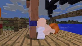 Minecraft Jenny Mod Fapcraft - Nami is horny and has some nice tits and ass!
