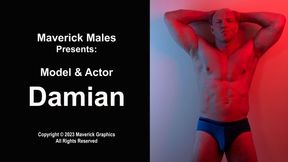 Model and Actor Damian Muscle Worship and HJ (1080P)